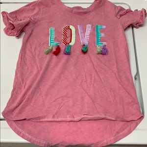 Girls Arizona Love tee. Only worn a few times.